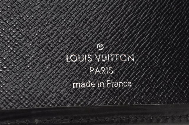 Authentic Louis Vuitton Epi Portefeuille Marco Wallet Black M63652 LV 3112F