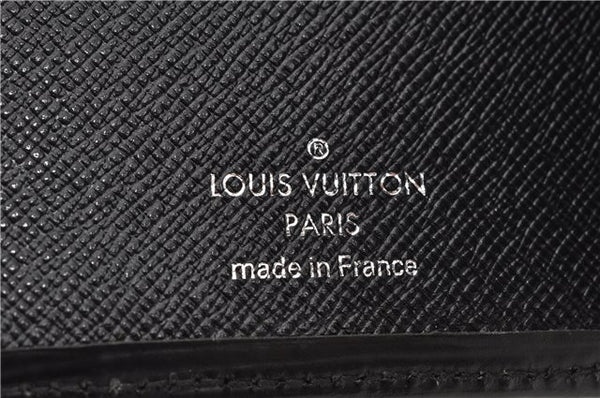 Authentic Louis Vuitton Epi Portefeuille Marco Wallet Black M63652 LV 3112F