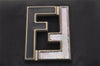 Authentic FENDI Vintage Shoulder Hand Bag Purse Nylon Leather Black 3112I