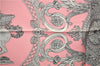 Authentic HERMES Carre 90 Scarf "LES TUILERIES" Silk Pink 3113E