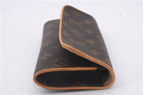 Authentic Louis Vuitton Monogram Pochette Twin PM Shoulder Bag M51854 LV 3114D