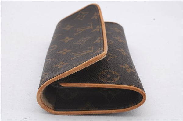 Authentic Louis Vuitton Monogram Pochette Twin PM Shoulder Bag M51854 LV 3114D