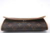 Authentic Louis Vuitton Monogram Pochette Twin PM Shoulder Bag M51854 LV 3114D