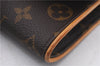 Authentic Louis Vuitton Monogram Pochette Twin PM Shoulder Bag M51854 LV 3114D