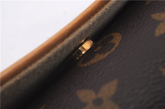 Authentic Louis Vuitton Monogram Pochette Twin PM Shoulder Bag M51854 LV 3114D