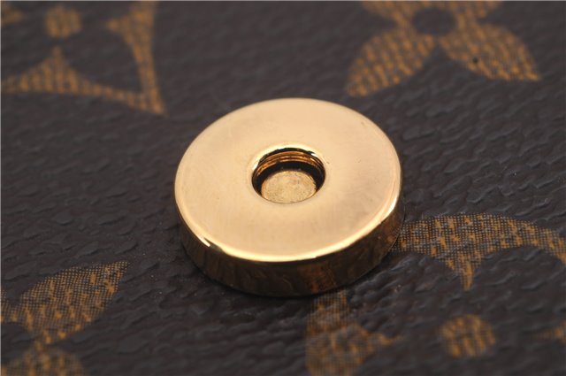 Authentic Louis Vuitton Monogram Pochette Twin PM Shoulder Bag M51854 LV 3114D