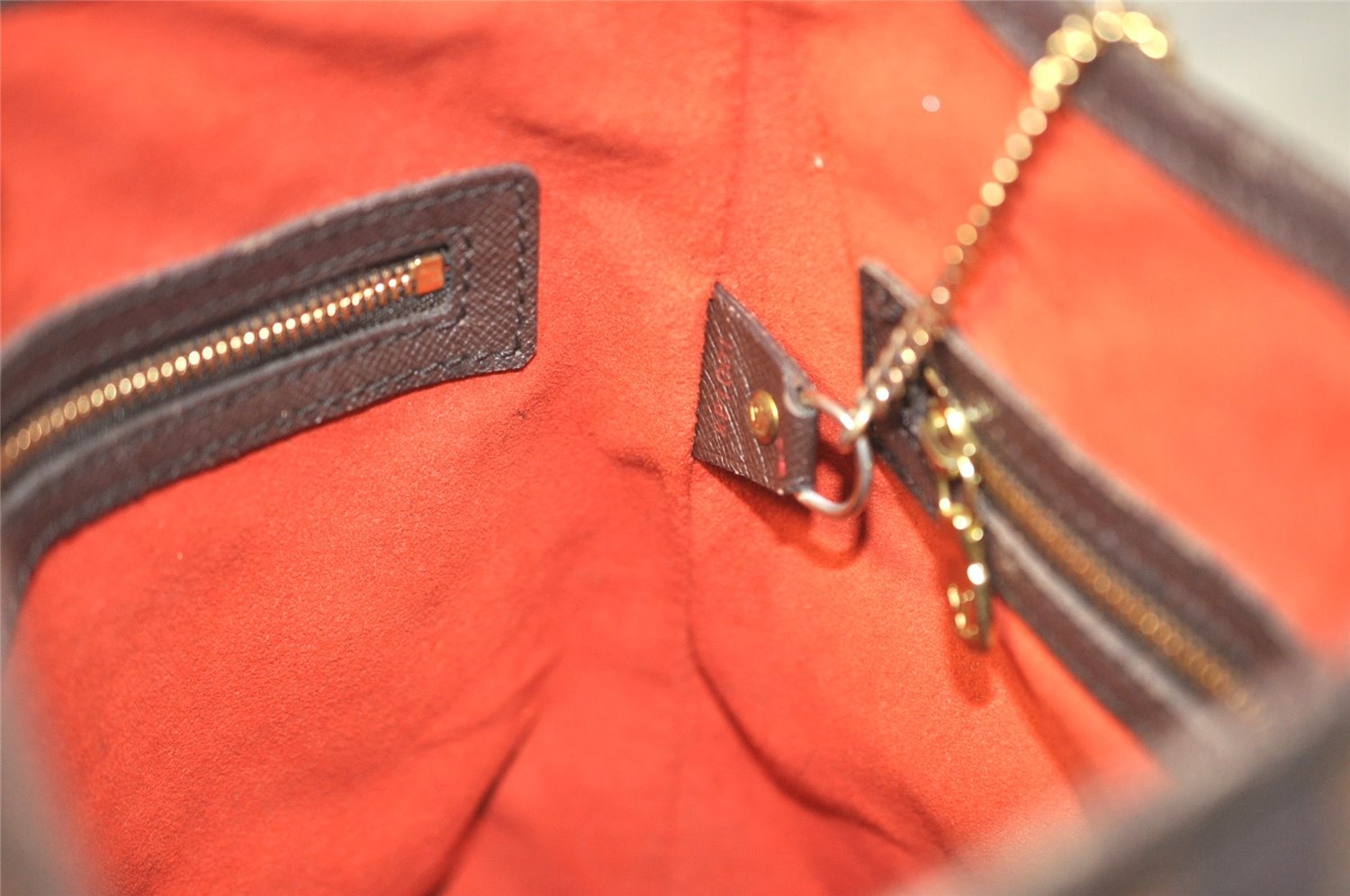 Authentic Louis Vuitton Damier Marais Bucket Shoulder Tote Bag N42240 LV 3114I