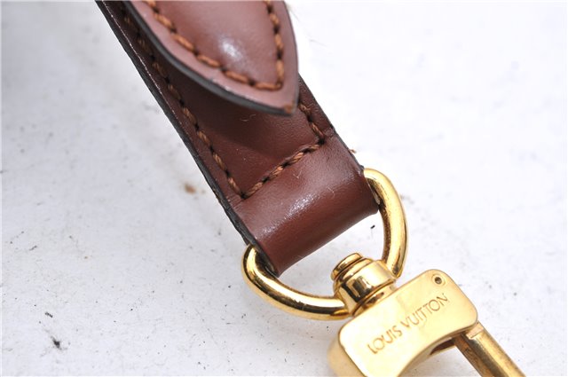 Authentic Louis Vuitton Leather Shoulder Strap Brown 46.5-40.2