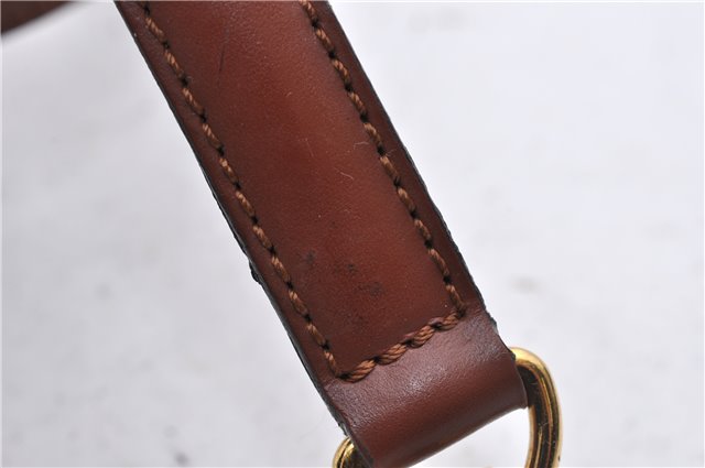 Authentic Louis Vuitton Leather Shoulder Strap Brown 46.5-40.2