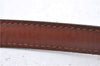 Authentic Louis Vuitton Leather Shoulder Strap Brown 46.5-40.2" LV 3115D