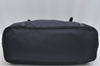 Authentic PRADA Nylon Tessuto Leather 2Way Shoulder Tote Hand Bag Navy 3115I