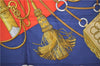 Authentic HERMES Carre 90 Scarf "cliquetis" Silk Orange 3116E