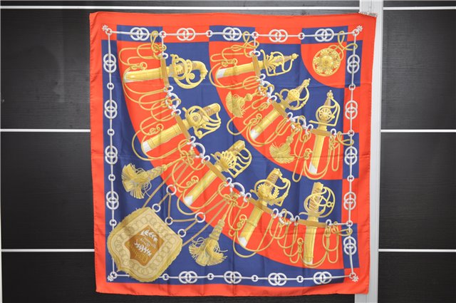 Authentic HERMES Carre 90 Scarf 