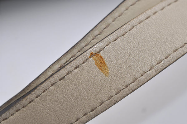 Authentic GUCCI New Britt Shoulder Bag GG Canvas Leather 169998 Brown 3119I