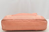 Authentic BALENCIAGA Navy Caba XS 2Way Hand Bag Leather 390346 Pink 3121I