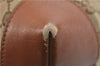 GUCCI Web Sherry Line Shoulder Cross Bag GG Canvas Leather 308930 Brown 3122D