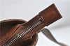 GUCCI Web Sherry Line Shoulder Cross Bag GG Canvas Leather 308930 Brown 3122D