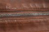 GUCCI Web Sherry Line Shoulder Cross Bag GG Canvas Leather 308930 Brown 3122D