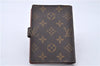 Authentic Louis Vuitton Monogram Agenda PM Notebook Cover R20005 LV 3124F