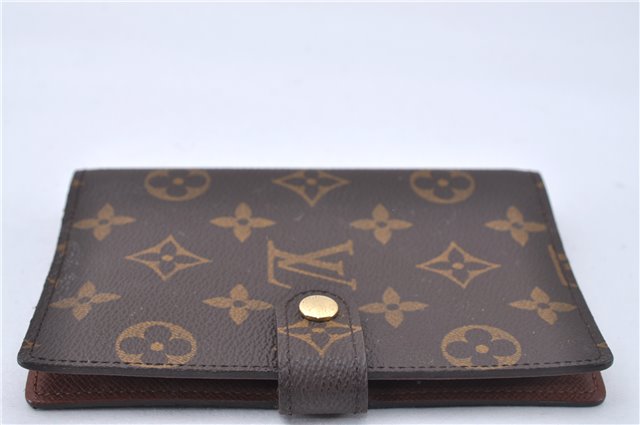 Authentic Louis Vuitton Monogram Agenda PM Notebook Cover R20005 LV 3124F