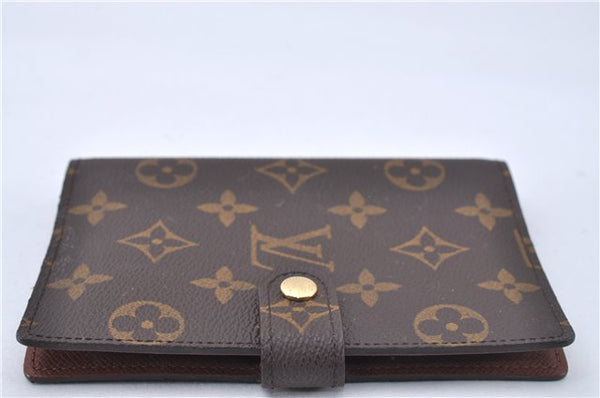 Authentic Louis Vuitton Monogram Agenda PM Notebook Cover R20005 LV 3124F