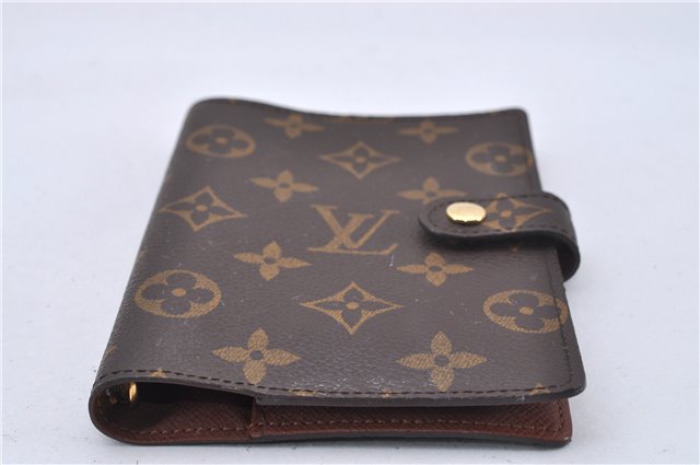 Authentic Louis Vuitton Monogram Agenda PM Notebook Cover R20005 LV 3124F