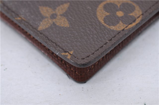 Authentic Louis Vuitton Monogram Agenda PM Notebook Cover R20005 LV 3124F