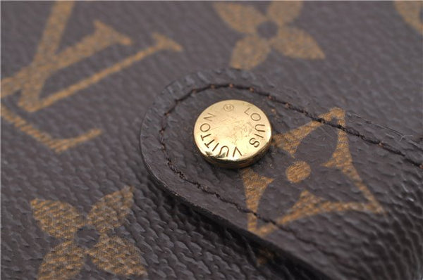 Authentic Louis Vuitton Monogram Agenda PM Notebook Cover R20005 LV 3124F