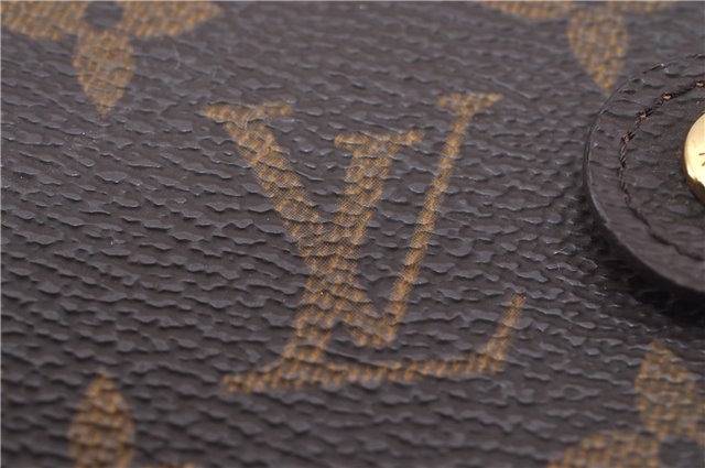 Authentic Louis Vuitton Monogram Agenda PM Notebook Cover R20005 LV 3124F