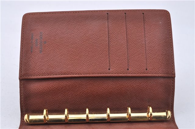 Authentic Louis Vuitton Monogram Agenda PM Notebook Cover R20005 LV 3124F
