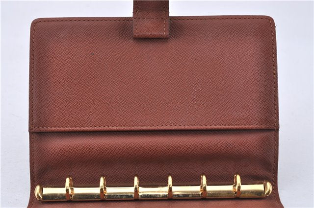 Authentic Louis Vuitton Monogram Agenda PM Notebook Cover R20005 LV 3124F