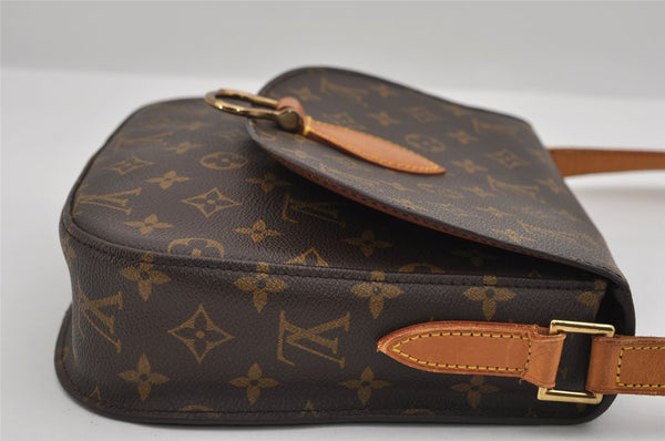 Authentic Louis Vuitton Monogram Saint Cloud GM M51242 Shoulder Cross Bag 3124I