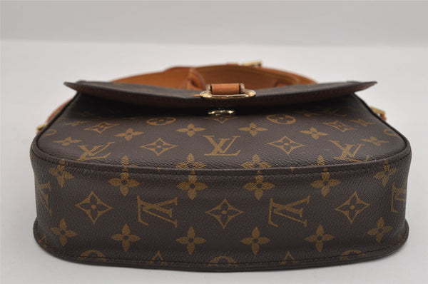 Authentic Louis Vuitton Monogram Saint Cloud GM M51242 Shoulder Cross Bag 3124I