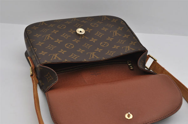 Authentic Louis Vuitton Monogram Saint Cloud GM M51242 Shoulder Cross Bag 3124I