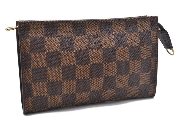 Authentic Louis Vuitton Damier Marais Bucket Pouch Purse Clutch LV 3126D
