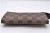Authentic Louis Vuitton Damier Marais Bucket Pouch Purse Clutch LV 3126D