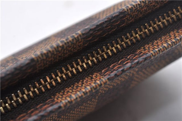 Authentic Louis Vuitton Damier Marais Bucket Pouch Purse Clutch LV 3126D