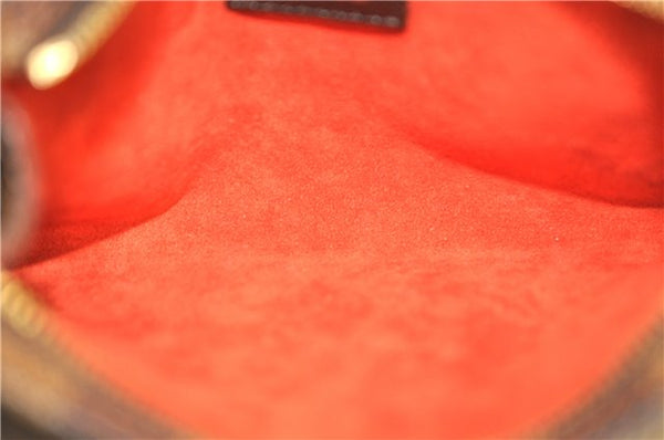 Authentic Louis Vuitton Damier Marais Bucket Pouch Purse Clutch LV 3126D