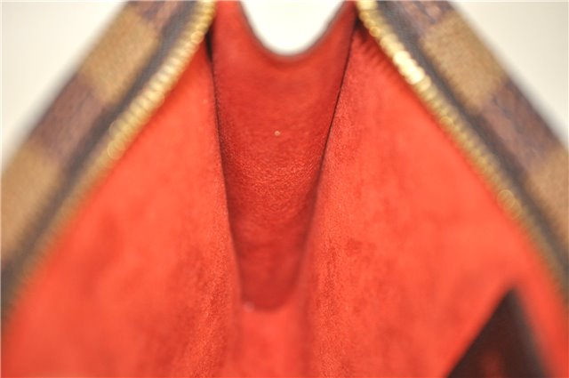 Authentic Louis Vuitton Damier Marais Bucket Pouch Purse Clutch LV 3126D