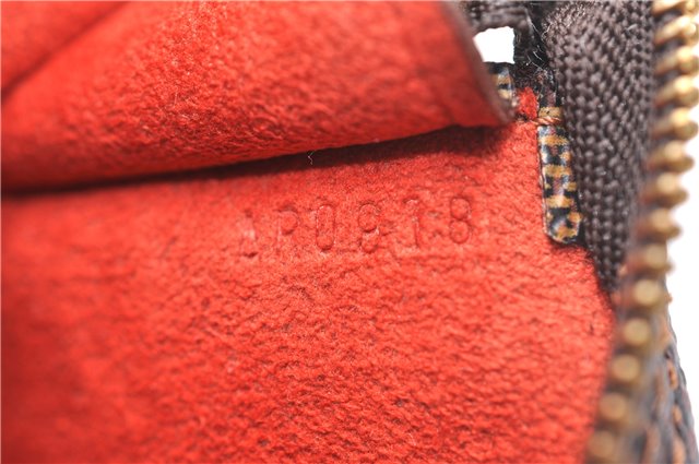 Authentic Louis Vuitton Damier Marais Bucket Pouch Purse Clutch LV 3126D