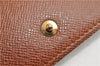 Authentic Louis Vuitton Monogram M61652 Porte Monnaie Billet Carte Credit 3126F