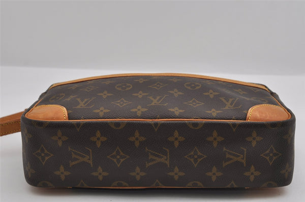 Authentic Louis Vuitton Monogram Trocadero 30 Shoulder Cross Bag M51272 LV 3126I