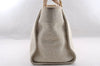 Authentic CHANEL Deauville Line CC Logo 2Way Shoulder Tote Bag Tweed Beige 3127I