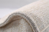 Authentic CHANEL Deauville Line CC Logo 2Way Shoulder Tote Bag Tweed Beige 3127I