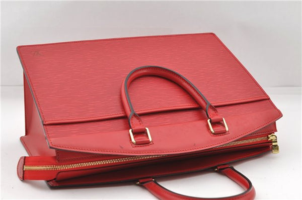 Authentic Louis Vuitton Epi Riviera Hand Bag Red M48187 LV 3129D