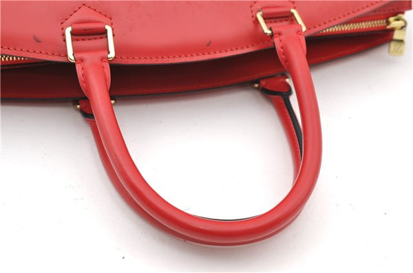 Authentic Louis Vuitton Epi Riviera Hand Bag Red M48187 LV 3129D