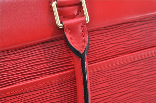 Authentic Louis Vuitton Epi Riviera Hand Bag Red M48187 LV 3129D