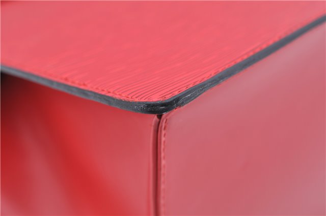 Authentic Louis Vuitton Epi Riviera Hand Bag Red M48187 LV 3129D