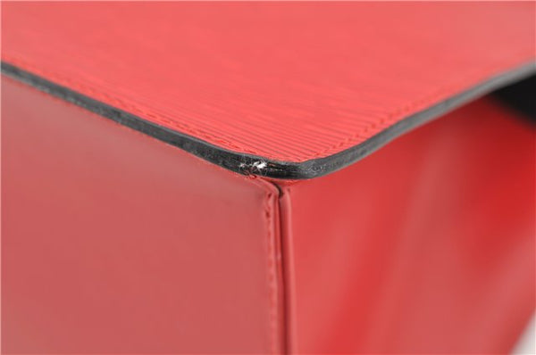 Authentic Louis Vuitton Epi Riviera Hand Bag Red M48187 LV 3129D