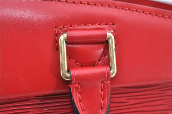 Authentic Louis Vuitton Epi Riviera Hand Bag Red M48187 LV 3129D